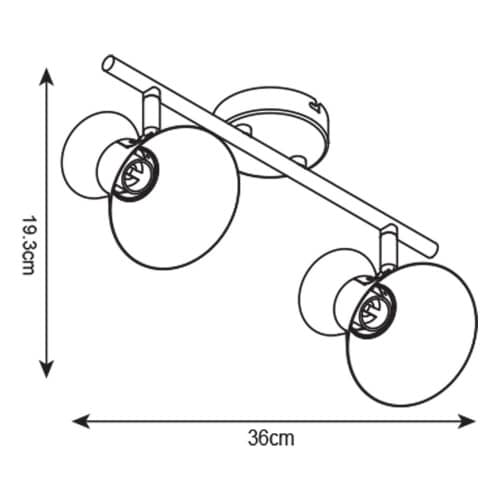 Купить Светильник Arte lamp Baltimore A1406AP-2BK по низкой цене