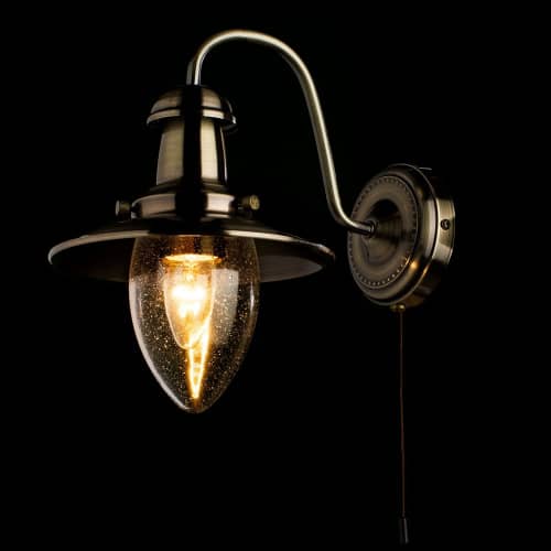 Купить Светильник Arte lamp Fisherman настенный A5518AP-1AB по низкой цене