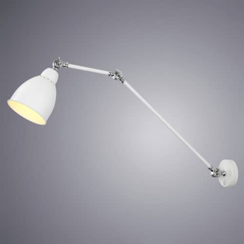 Купить Светильник Arte lamp настенный A2055AP-1WH по низкой цене
