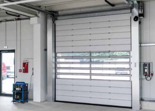 Купить Спиральные скоростные секционные ворота Hörmann Speed HS 5015 PU N 42 по низкой цене