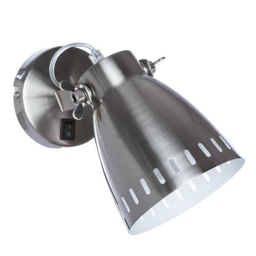Купить Спот Arte lamp Luned настенный A2214AP-1SS по низкой цене