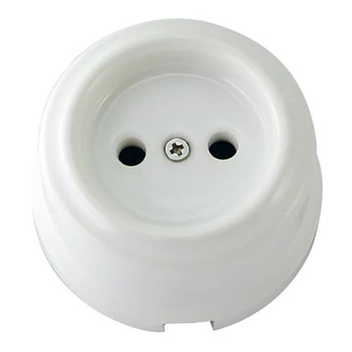 Купить Розетка TDM ELECTRIC Болонь без заземления белая по низкой цене