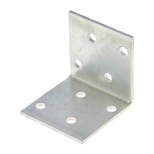 Купить Уголок крепежный 40x40x20x2 мм, оцинк. по низкой цене