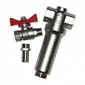 Купить Фильтр промывной (самоочищающийся) 1/2", латунь, 16 бар, 100 мкм по низкой цене