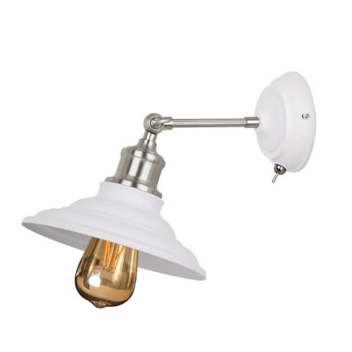 Купить Светильник Arte lamp настенный A5067AP-1WH по низкой цене