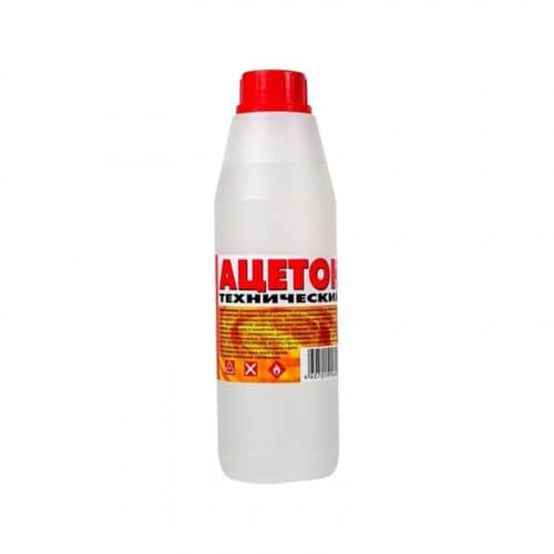 Купить Ацетон ВЕРШИНА технический 0,5 л по низкой цене