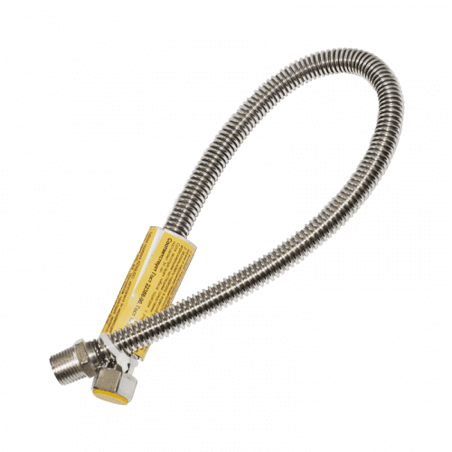 Купить Подводка д/газа сильфонного типа, гибкая, 1/2" В/Н, 600 мм по низкой цене