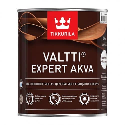 Купить Антисептик Tikkurila Valtti Expert Akva беленый дуб 0,9 л по низкой цене