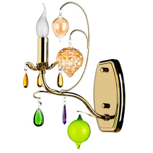 Купить Бра Arte lamp Ricchezza A2011AP-1GO по низкой цене