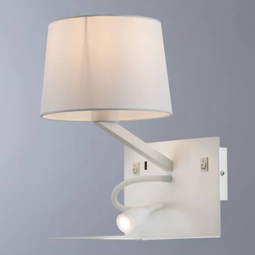 Купить Бра Arte lamp IBIS A1056AP-2WH по низкой цене