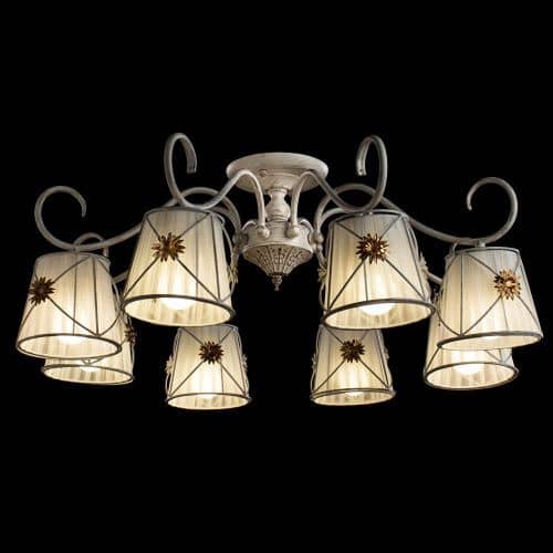 Купить Люстра Arte lamp Manhattan A5495PL-8WG по низкой цене