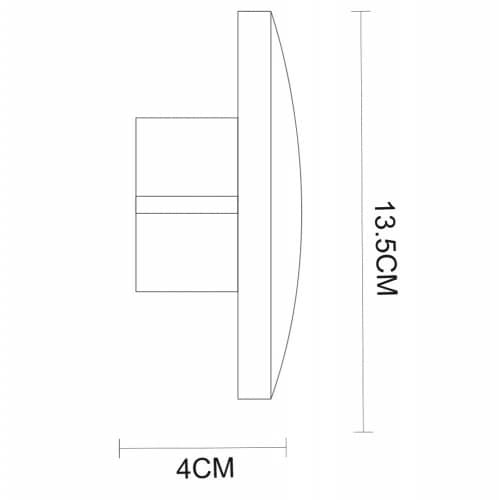 Купить Светильник Arte lamp Nimbo настенный A1506AP-1WH по низкой цене