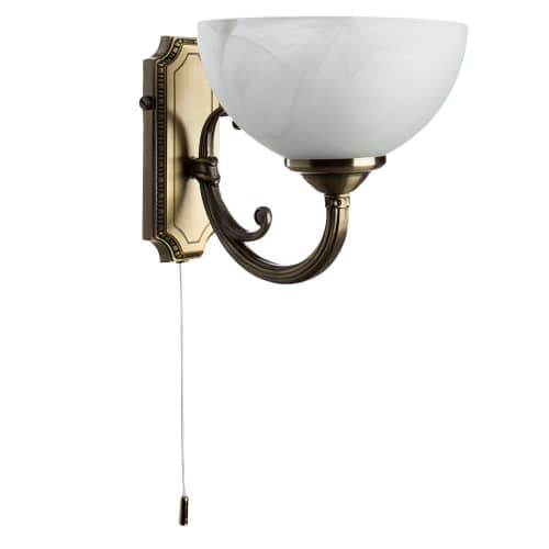 Купить Бра Arte lamp Windsor white A3777AP-1AB по низкой цене