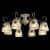 Купить Люстра Arte lamp Manhattan A5495PL-8WG по низкой цене