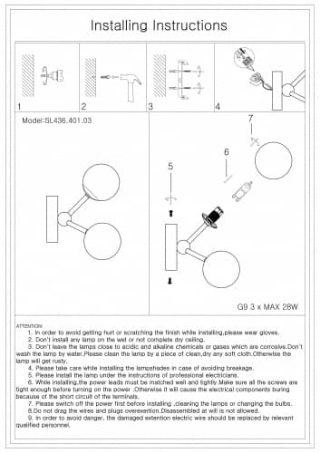 Купить Бра ST Luce ARAMBITO SL436.401.03 по низкой цене