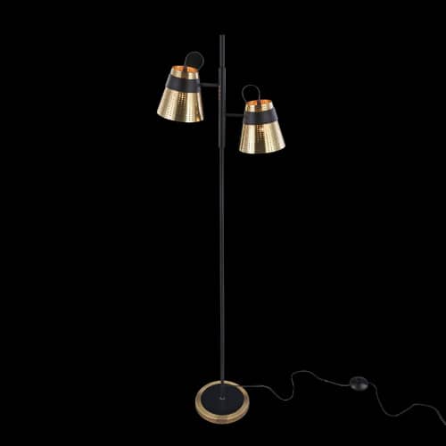 Купить Торшер Maytoni Trento MOD614FL-02BS декоративный по низкой цене