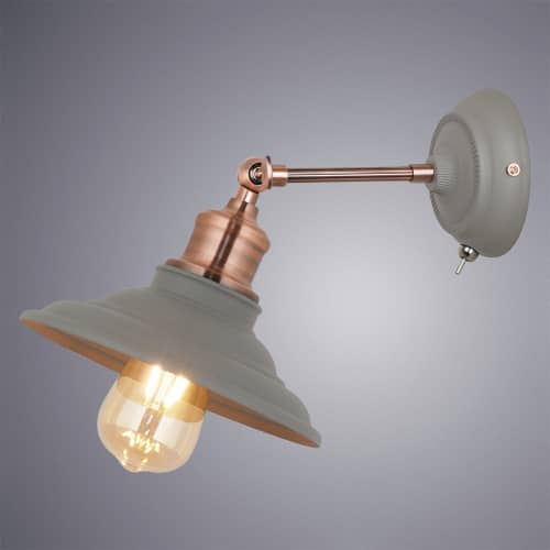 Купить Светильник Arte lamp настенный A5067AP-1GY по низкой цене