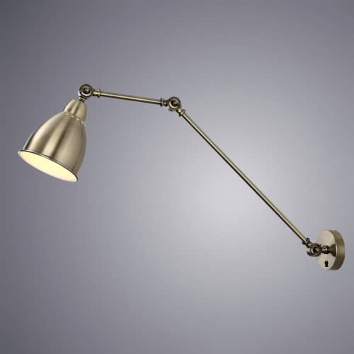 Купить Светильник Arte lamp настенный A2055AP-1AB по низкой цене