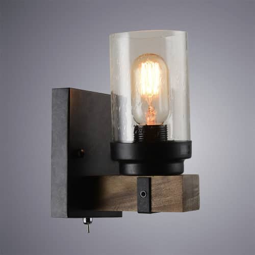 Купить Светильник Arte lamp настенный A1693AP-1BR по низкой цене