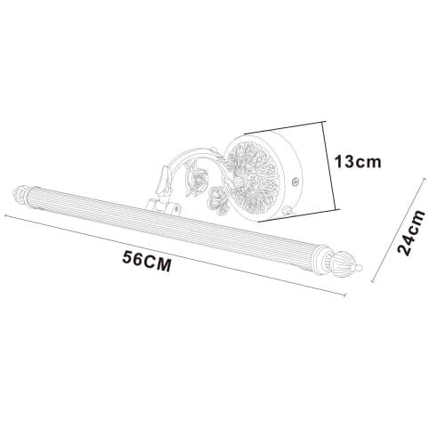 Купить Светильник Arte lamp настенный A6708AP-1AB по низкой цене