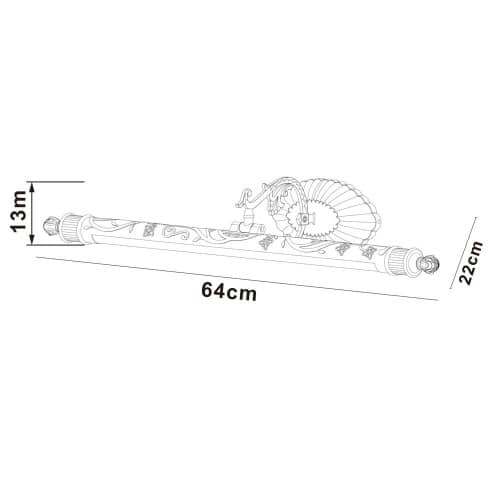 Купить Светильник Arte lamp настенный A6308AP-1AB по низкой цене