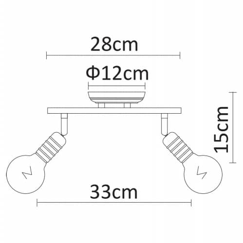 Купить Светильник Arte lamp настенный A9265AP-2CC по низкой цене