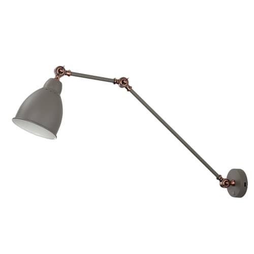 Купить Светильник Arte lamp настенный A2055AP-1GY по низкой цене
