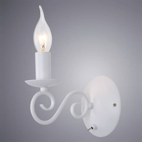 Купить Бра Arte lamp A1129AP-1WH по низкой цене