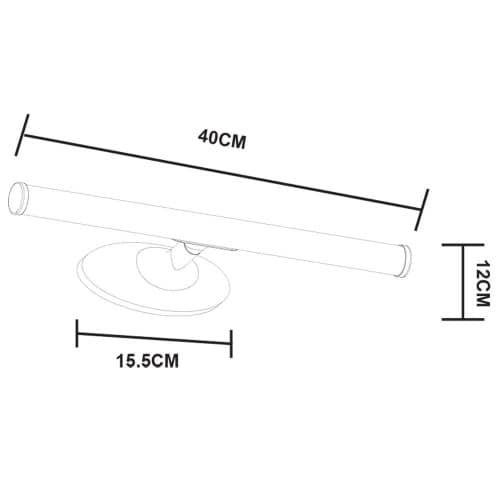 Купить Светильник Arte lamp настенный A2836AP-1WH по низкой цене