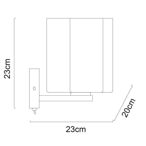 Купить Светильник Arte lamp настенный A3479AP-1CC по низкой цене