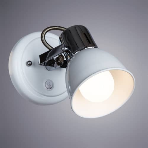 Купить Спот Arte lamp настенный A1677AP-1WH по низкой цене