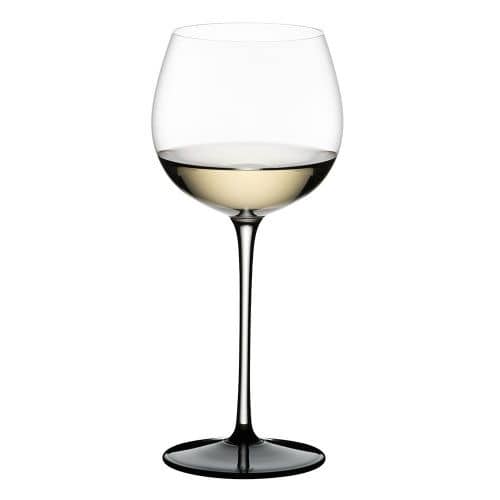 Купить Бокал Riedel Sommeliers black tie Montrachet для вина, 500 мл, прозрачный верх, тёмный низ по низкой цене