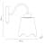 бра arte lamp a2032ap-1wg Купить Бра Arte lamp A2032AP-1WG по низкой цене