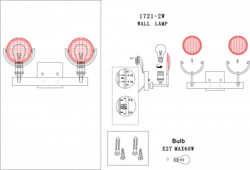 Купить Бра Favourite Fara 1721-2W по низкой цене