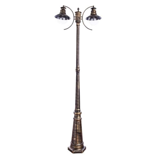 Купить Фонарный столб Arte lamp Amsterdam наземный уличный A1523PA-2BN по низкой цене