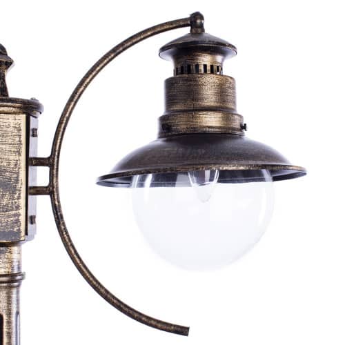 Купить Фонарный столб Arte lamp Amsterdam наземный уличный A1523PA-2BN по низкой цене
