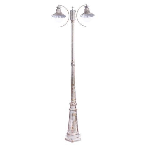 Купить Фонарный столб Arte lamp Amsterdam наземный уличный A1523PA-2WG по низкой цене