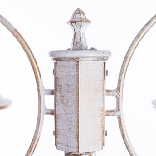 Купить Фонарный столб Arte lamp Amsterdam наземный уличный A1523PA-2WG по низкой цене
