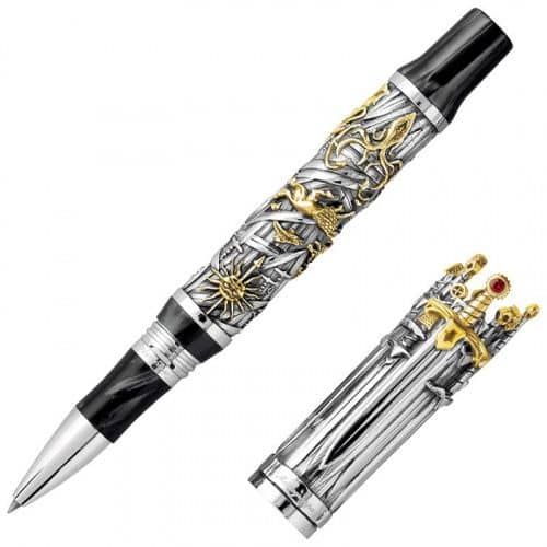 Купить Ручка-роллер Montegrappa Game of thrones Iron throne silver по низкой цене