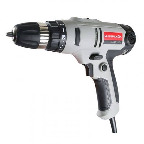 Купить Дрель-шуруповерт Интерскол ДШ-10/320Э2 сетевая по низкой цене