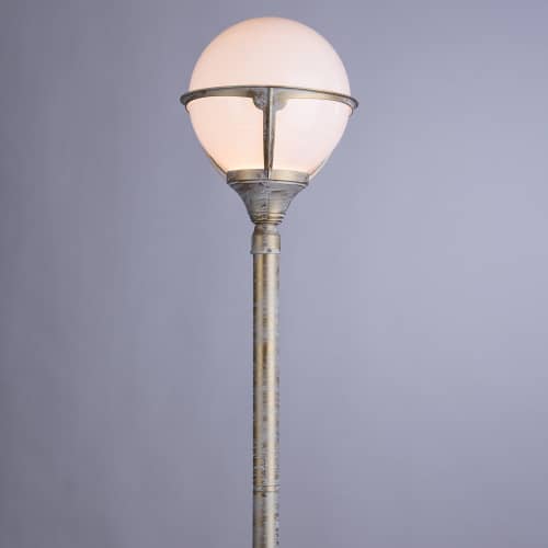 Купить Фонарный столб Arte lamp Monaco наземный уличный A1496PA-1WG по низкой цене