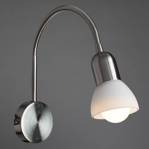 Купить Бра Arte lamp Falena A3116AP-1SS по низкой цене