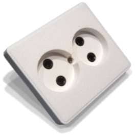 Купить Розетка 2-м СП РС10-У03 10А IP20 бел. БЕЛ. ЦЕРКОВЬ РС10-У03 по низкой цене