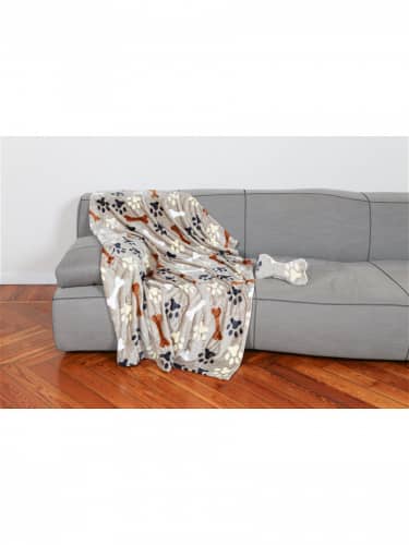 Купить Набор Kanguru DogSet плед для собаки + игрушка-плюшевая кость по низкой цене