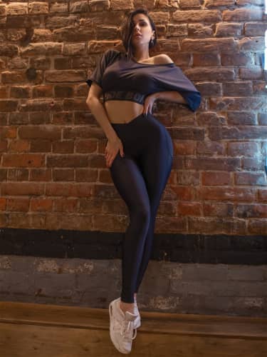 Купить Тайтсы Bona Fide Push-Up Corsage Black по низкой цене