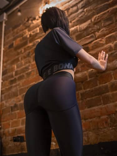 Купить Тайтсы Bona Fide Push-Up Corsage Black по низкой цене