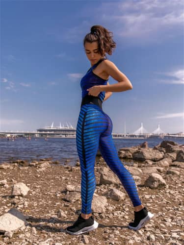 Купить Тайтсы Bona Fide Bona Corsage AsSquad Blue по низкой цене