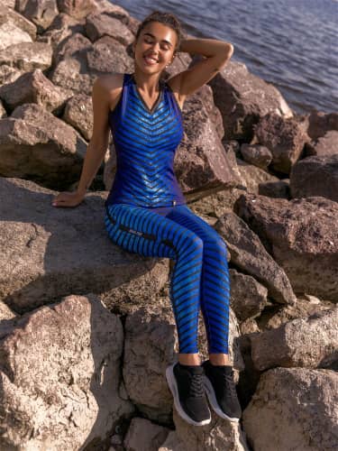 Купить Тайтсы Bona Fide Bona Corsage AsSquad Blue по низкой цене