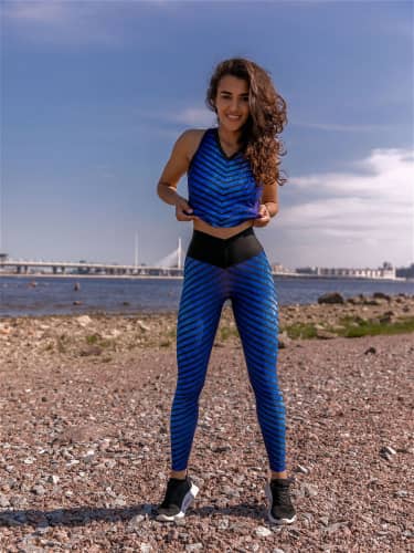 Купить Тайтсы Bona Fide Bona Corsage AsSquad Blue по низкой цене