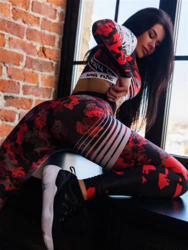 Купить Тайтсы Bona Fide Bona Corsage Military Edition Red по низкой цене